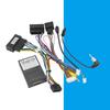 For FORD Transit Tourneo 2017 Car Android Radio Frame Fascia Stereo Panel Harness Wire Canbus Box Dashboard Mount Kit