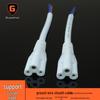 LED T5/T8 Fluorescent Tube Cord with 3-Hole Plug & 3-Core Ground Wire