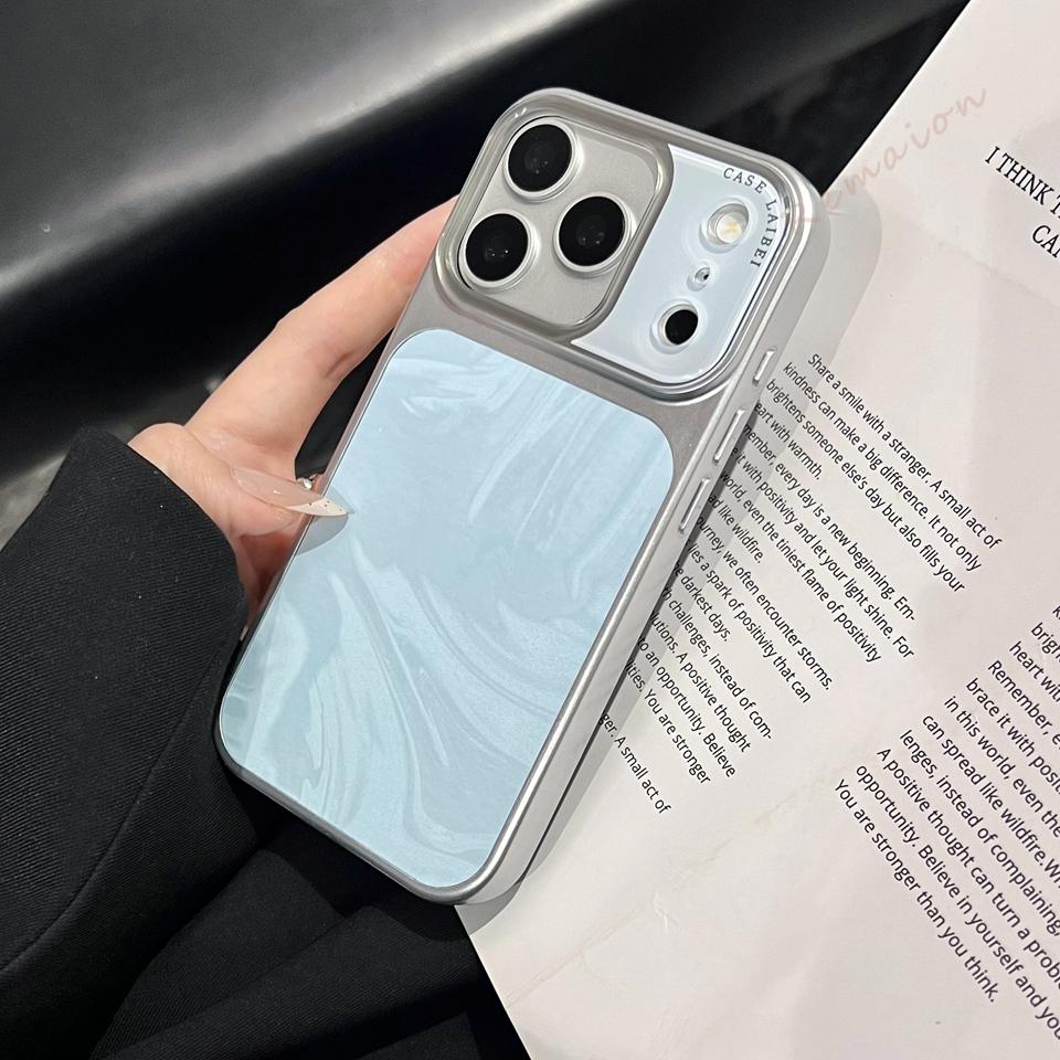 New Official Phone Case For For Iphone 1 14 12 13 16 17 Pro Max Bling Bling Glitter LEN Camera Shockproof Protector Cover