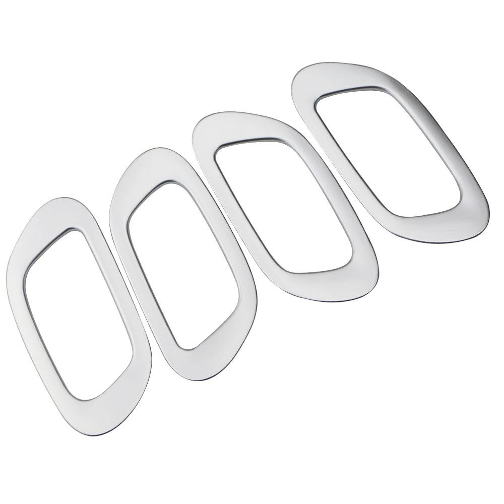 4 Stück ABS Auto Innentürgriff Rahmenabdeckung Aufkleber Zierleiste für Honda HRV HR-V 2014 - 2025 Dekoration Innenraumzubehör