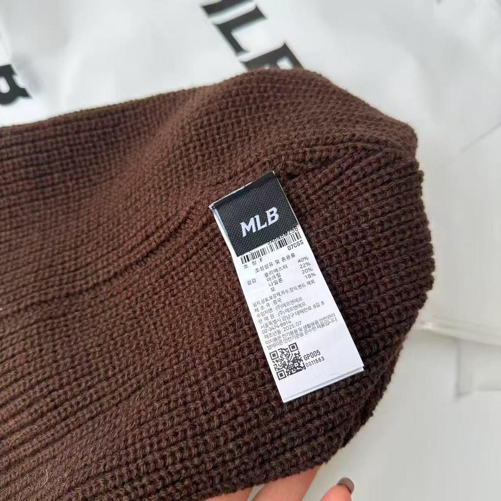 Unisex Koreanische Wollmütze - Warme, Lässige, Vielseitige Strickmütze mit NY-Logo für Herbst/Winter