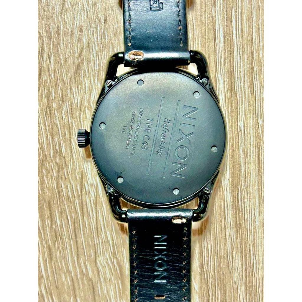 Used NIXON THE C45 LEATHER