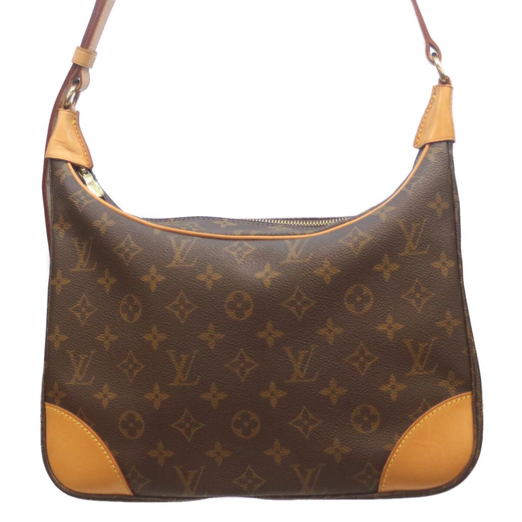 Louis Vuitton 2002 M51265 Monogram Boulogne 30 Shoulder Bag BrownUsed