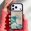 Cartoon Cute Stylish Waves Phone Case for iPhone 17 16 15 14 13 Pro Max Back Cover for 12 11 Pro Coque