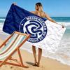MSV Duisburg Print Strandtuch, Großes Weiches Schnelltrocknendes Handtuch für Strand Camping Schwimmen