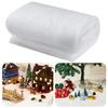 Artificial Cotton Christmas Snow Blanket Decoratiive DIY Fake Snow Carpet Reusable Simulation Christmas Snow Roll Mat