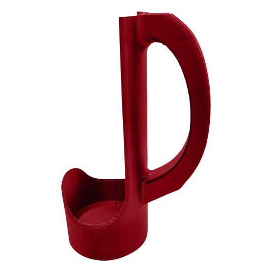 

12 унций тонкий держатель для банки 3D-печатная ручка для банки легкий пластиковый чехол для напитков для улицы красный