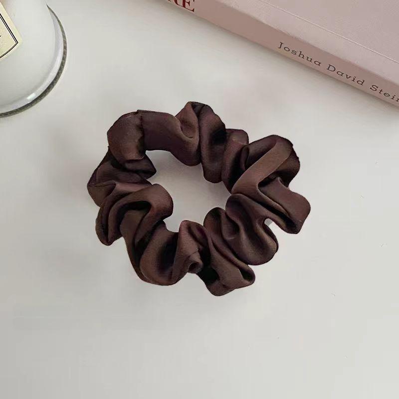 

Корейская элегантная ретро-повязка для волос в виде толстой кишки — высококачественный женский аксессуар для создания конского хвоста и пучка.