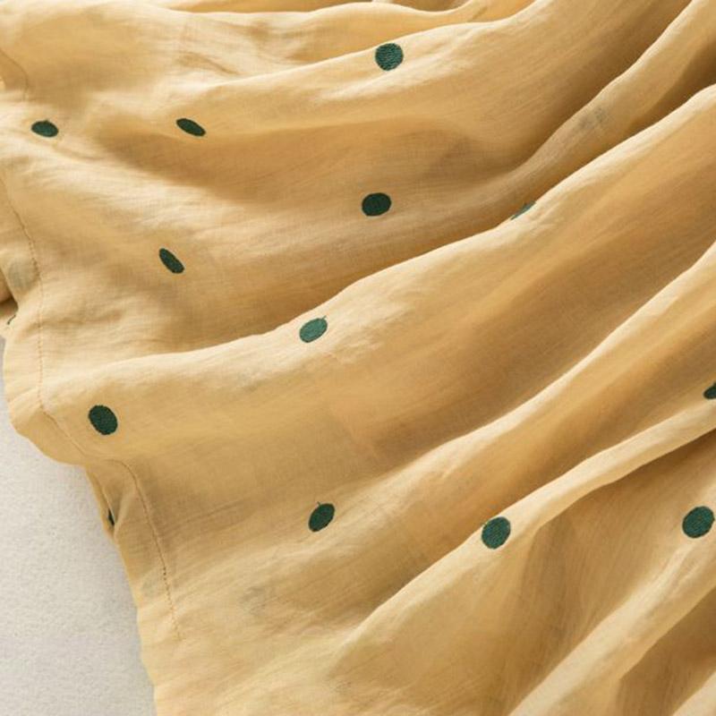 Skirt Women Summer Casual Versatile Elastic High Waist Loose   Skirt Oversize Stretchy Cotton Dresses