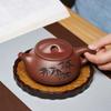 Hu Xiaoxiang Handmade Yixing Zisha 'Jingzhou Shipiao' Teapot