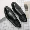 Fashion2024 High Quality Handmade Oxford Dress Shoes Men Cow Leather Suit Shoes Footwear Wedding Formal British Style Business Retro