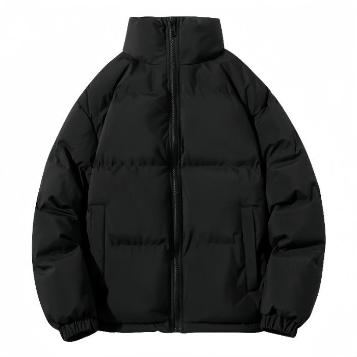 

[Утолщенный + шнурок] Машина для легкой выделки картона Hebei загружена 500 граммами хлопка [сжимаемое изображение] однотонный зимний воротник-стойка из хлопка XS