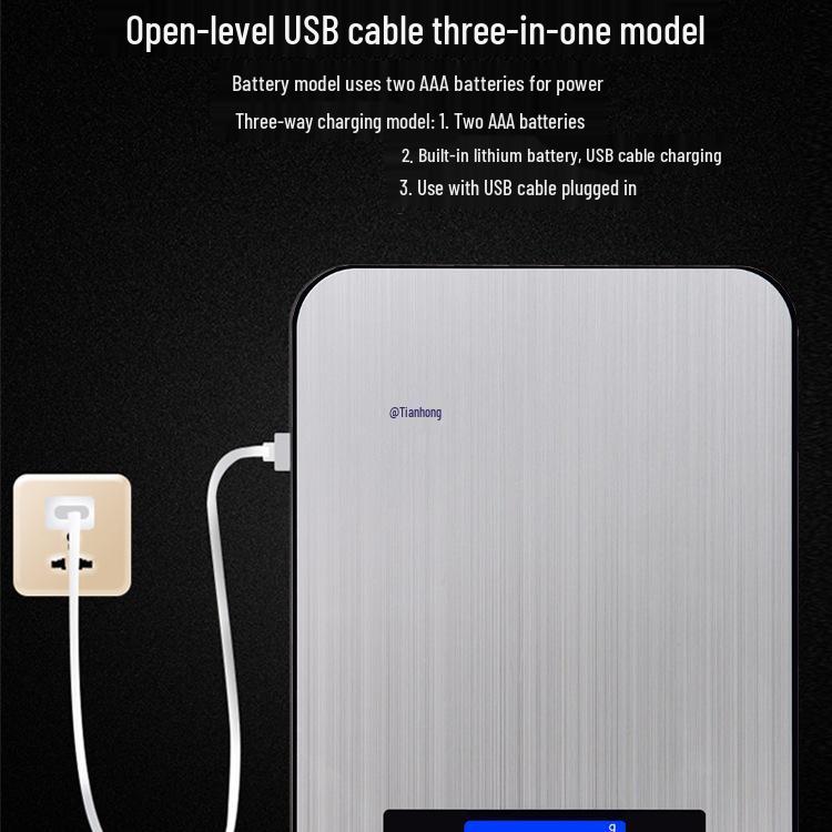 High Precision Waterproof Kitchen Scale for Baking & Food Weighing