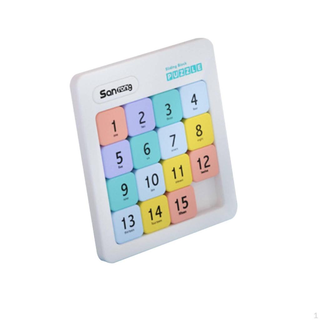 Sliding Puzzle Game, Upgraded Hua Rong Dao, Number Logic Toy, Educational Gift