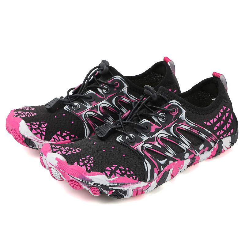 

Водная обувь для мужчин, женщин, пляжная обувь для воды, сандалии для плавания, дренажная спортивная обувь для ходьбы, быстросохнущая лодка, босиком, йога, тренажерный зал, рыбалка, серфинговые кроссовки 42 красный