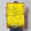 Poster Borussia Dortmund Segni Metallici Vintage Personalizzati Arte da Parete Placca di Latta Retrò per Decorazione Mancave Decorazione Soggiorno Uomini