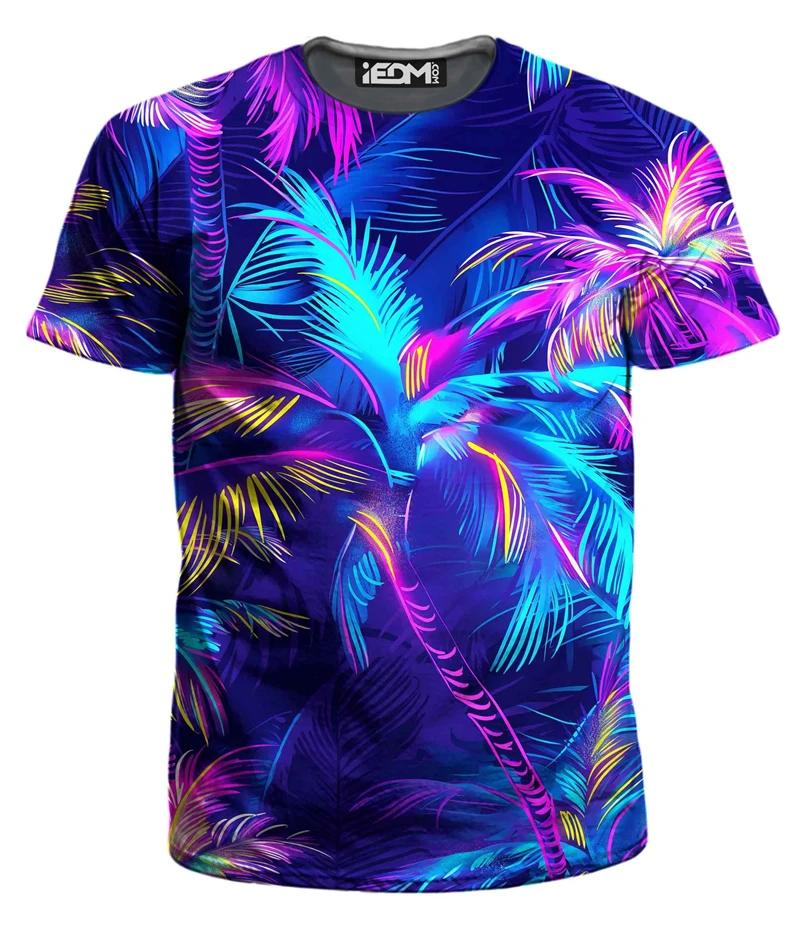 

Summer New Color Pattern Crew Neck 3D Printing T-shirt Men s and Women s Casual Top Sweating and Quick Drying L