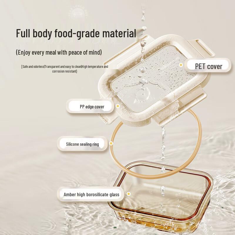 BEAR Borosilicate Glass Lunch Boxes & Insulated Bags