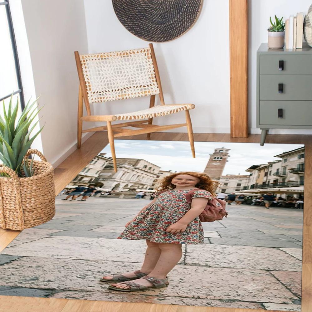 Customize Photos Customized Image Area Rug Perfect for Study Room Bedrooms Decorate Room Outdoor Antislip Carpet Office Home Decor