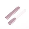 Glass Nail File With Case, Crystal Diamond Salon Best Beauty Nail Buffer For Natural And Acrylic Nail