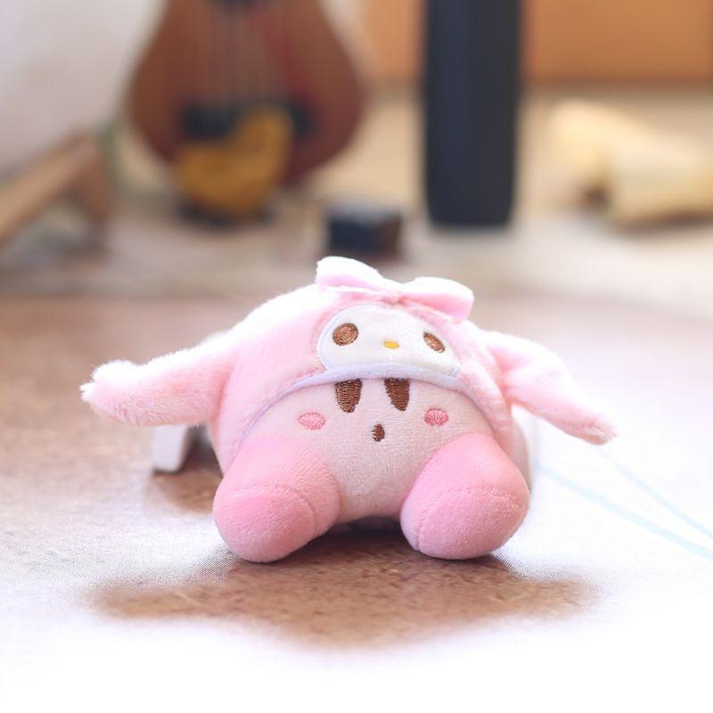

Плюшевый брелок Sanrio Kirby, игрушка-мягкая игрушка с подвеской-сумкой, подарок для детей My Melody