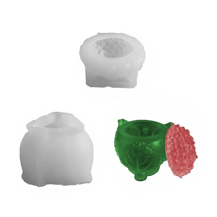 

1 Set Reusable Small Flowerpot Silicone Mold For DIY Home Decoration Resin Casting Project And Crafting Activity 1