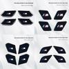Car Inner Door Bowl Metal Protector Stickers For BMW  3 series 5 series X1 X2 iX1 X5 X6 X7 G05 G06 G07 G20 G28 320i 325i 330i XR1