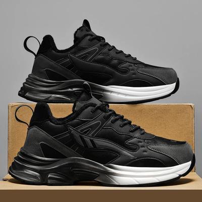 Men Boots 2024 New Winter Slippers Warm Men Shoes Waterproof Non-Slip Plush Sneakers Male Tenis Shoes Boots Men Sneakers Winter