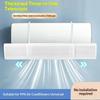 Wall-Mounted Air Outlet Baffle Anti-Direct Blowing Wind Deflector Hanging Conditioning Guide Cover Universal Windproof