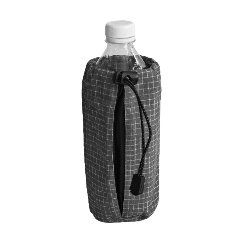 

Strong Synthetic Water Container Holder Water Bottle Attachments Nylon Texture Ideal for Hiking and Outdoor Excursions чёрный
