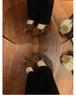 Sheepskin~ French square buckle leather shoes, soft-soled Mary Jane shoes, women's shallow mouth single shoes, beautiful flat-bottomed pointed-toe