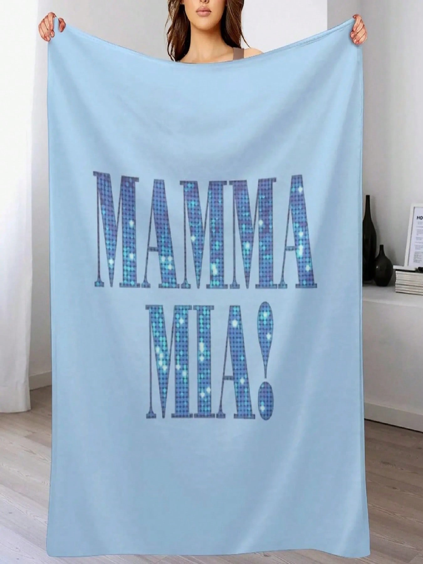 New Mamma Mia -Disco- Throw Blanket Bed Single Soft Plush Plaid Fashion Sofas Blankets 75X95CM