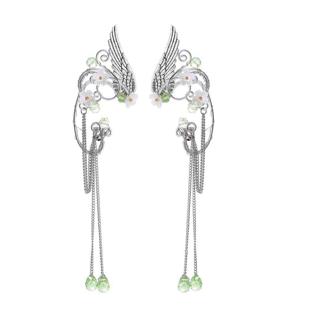 Flower Fairy Flower Leaf Crown Leaf Boho Elven Princess Tiara Garland Forest Floral Headband for Cosplay Photoshoot Wedding