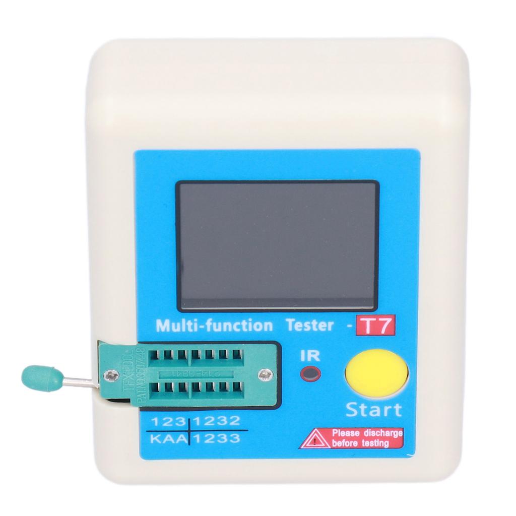 LCRT7 High Speed Transistor Tester Color Screen Transistor Detector Capacitance Resistance Meter