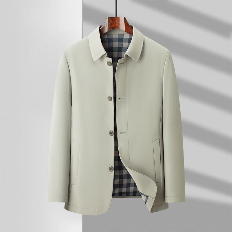 

Fengxun Men s Business Casual Lapel Jacket L