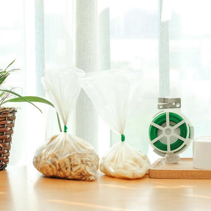 Neue Rollen Drahtbinder Grün Gartenkabel Gartenarbeit Kletterpflanzen Schneider Wiederverwendbares Kabel für Zuhause