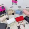 Mini Sac à Main Carré en PU avec Poignée Émaillée Sac Bandoulière Matelassé Losange à Chaîne Femmes Décontracté Voyage Épaule