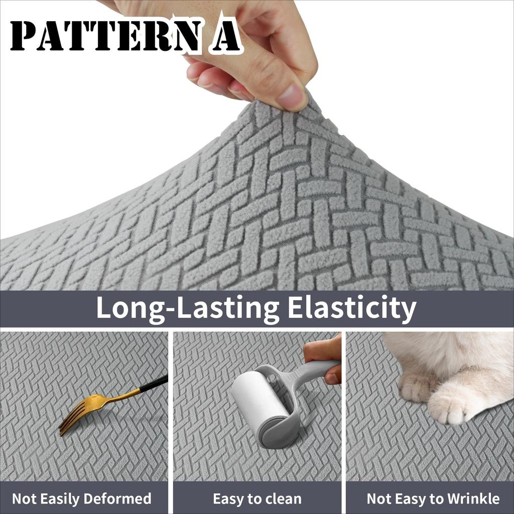 Jacquard Sofa Seat Cushion Slipcover Modern Sofa Cushion Cover Furniture Cushion Cover Chair Cushion Covers Furniture Replacemen