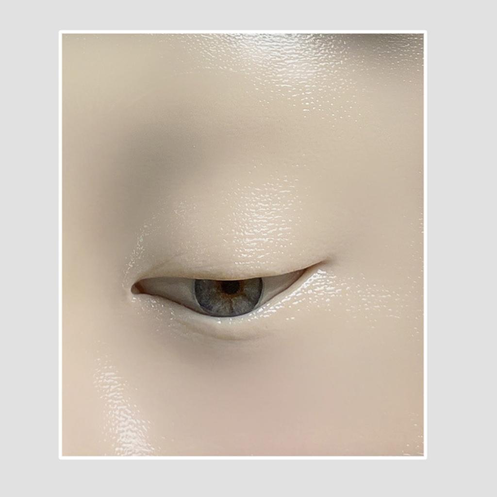 3D Deska na trénink líčení obličeje a očí   Modelová deska pleti obličeje pro nácvik stínů na oči   Mapování obočí a řas