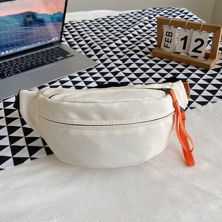 Crossbody-väska Enkel och mångsidig bröstväska ins Modemärke Liten kroppsväska Casual Japansk lätt sport löparväska