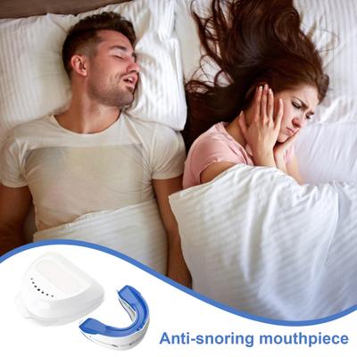Ustnik przeciw chrapaniu Klasa spożywcza Wielokrotnego użytku Mężczyźni Kobiety Uniwersalny Redukujący chrapanie Ochraniacz na usta Ochraniacz na zęby sportowy