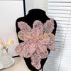 49MD Eye-Catching Flower Applique Sequined Sewing On Patches for Wedding Dress