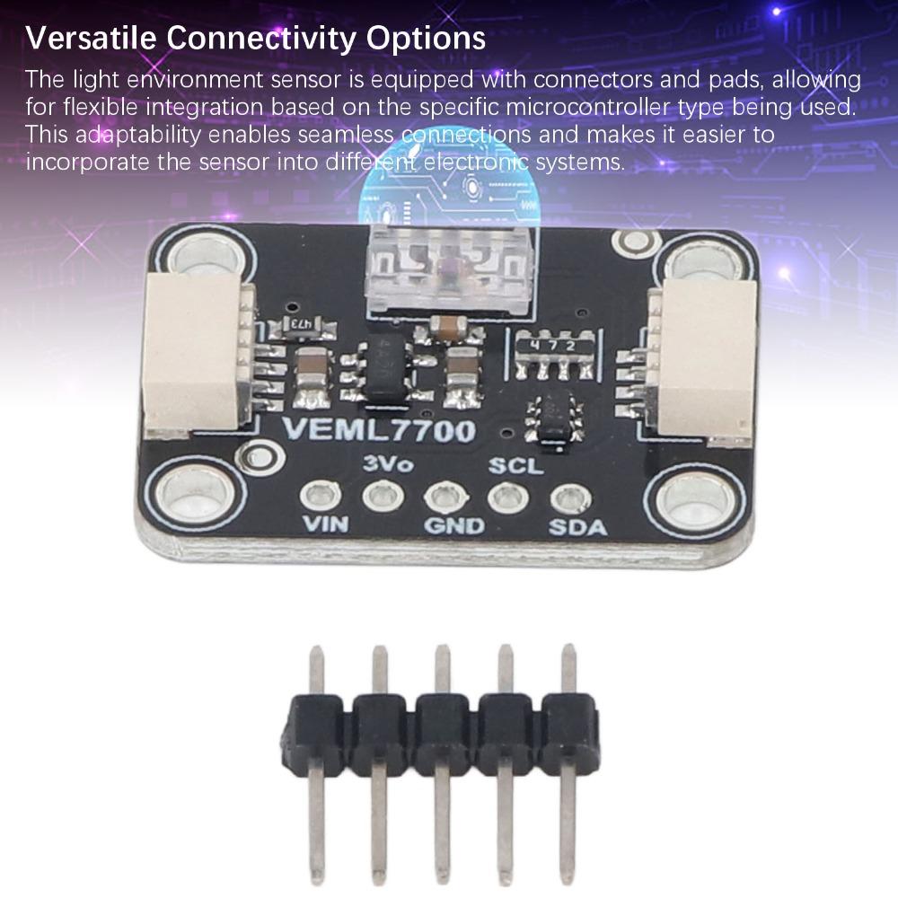 VEML7700 Light Environment Sensor Ambient Light Sensor Module  Wide Range Applications