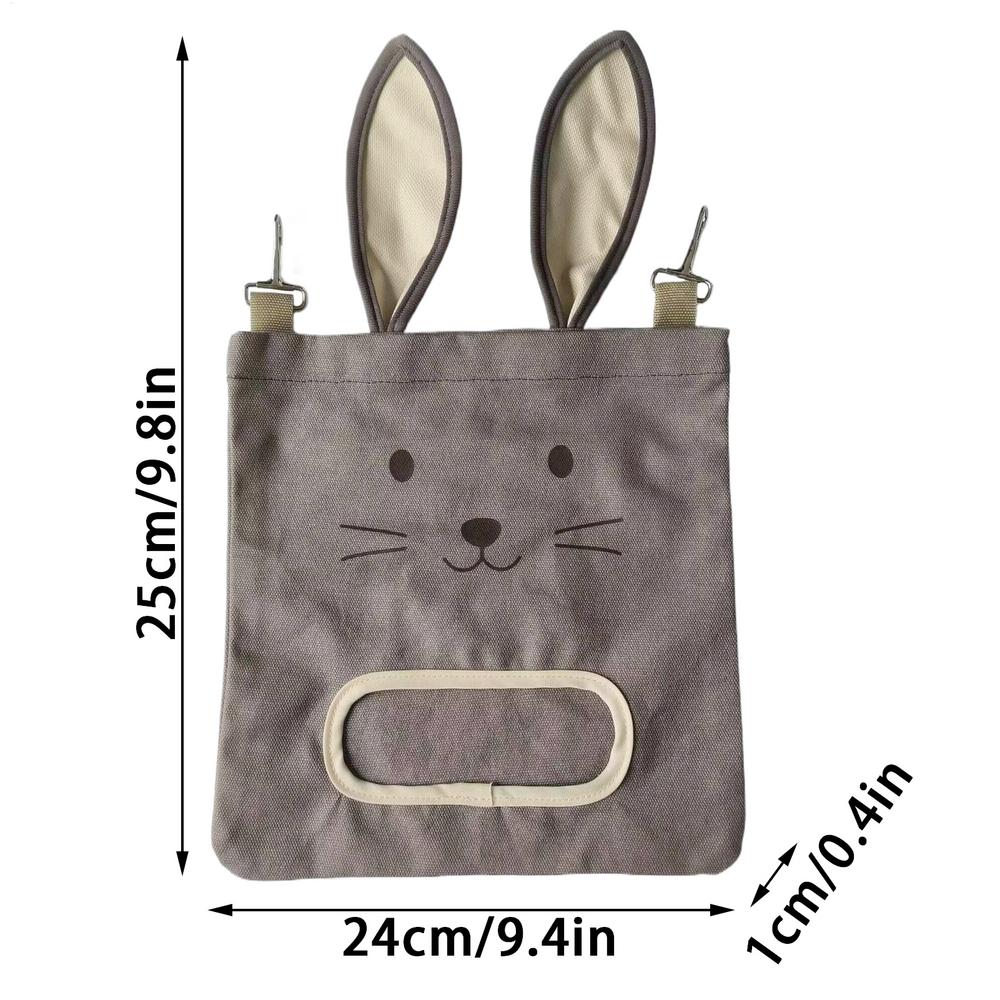 Bunny Hay Bag Hangable Manger Hay Dispenser Storage Bag Holder For Chinchillas Small Pets Hamsters Bunny Cage Animal Accessories