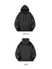 2025 Unisex Solid Color Hooded Sweatshirt - Comfortable Loose Drop Shoulder Style