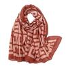 Cotton and linen women's popular scarf, summer fashion high-quality versatile sunscreen shawl