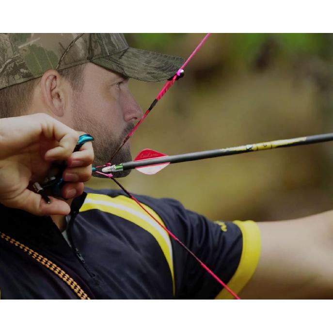 GT Lighted Nocks for Arrows with .246 Inside Diameter Bolts with ON/Off Switch Light up Knocks Compound Bow LED Arrow Nocks for Hunting Shooting