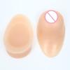 Non-adhesive Silicone Breast Forms Waterdrop Shape Bra Inserts Crossdresser & Mastectomy Use Comfortable Chest Pad