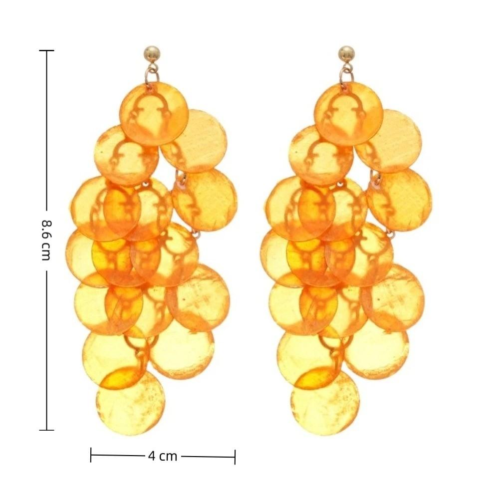 Vacation Style Shell Tassel Drop Earring Jewelry Gift Women's Earrings Seaside