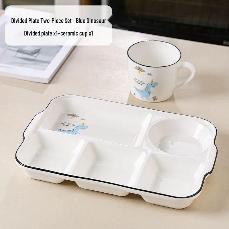 Ceramic Divided Meal Plate